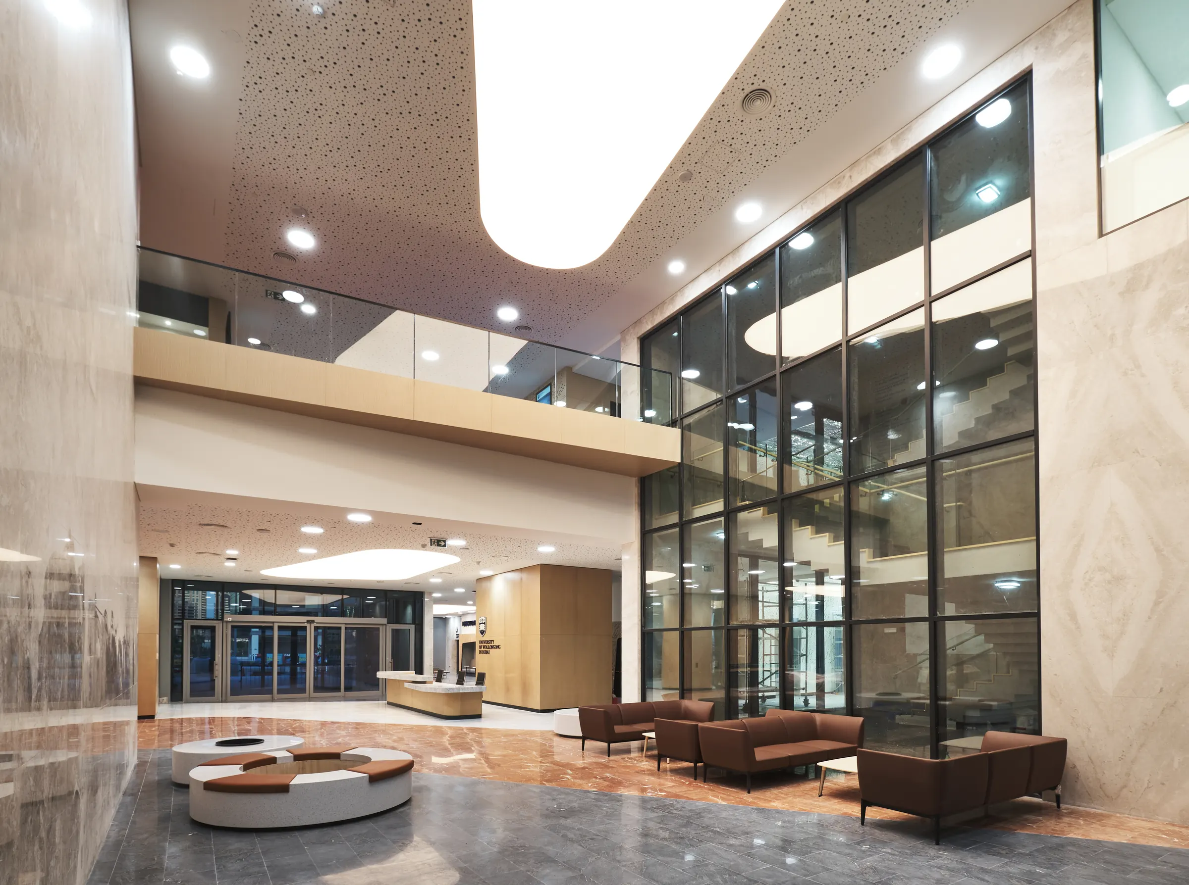 University of Wollongong in Dubai campus interior